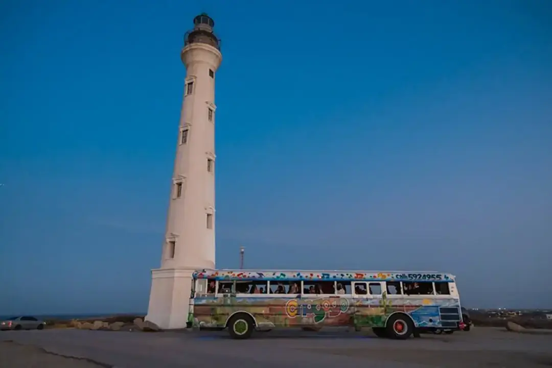 Sunset Party Bus Tour with Champagne Toast & Karaoke