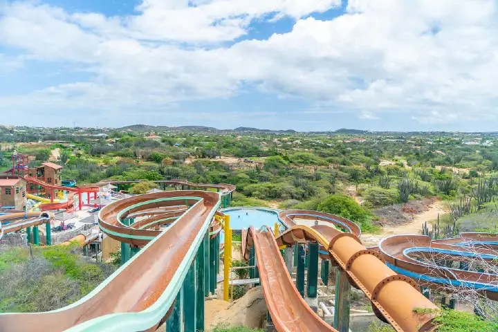 Aruba Water Park Entrance Splash, Play, and Explore