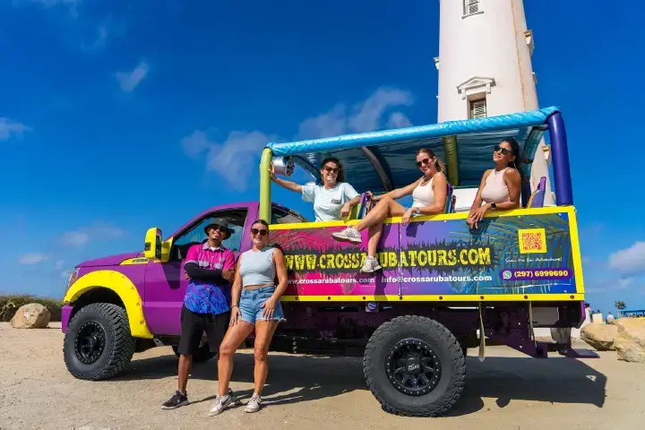 Half Day Full Island Tour and Baby Beach